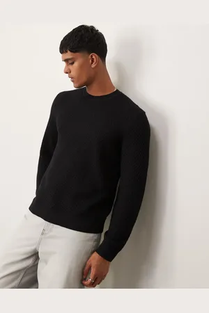Abercrombie & Fitch Dressed Up - Strikket trøje i merinould