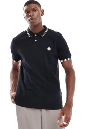 Pretty Green Poloskjorte med logo og kontrasterende kanter