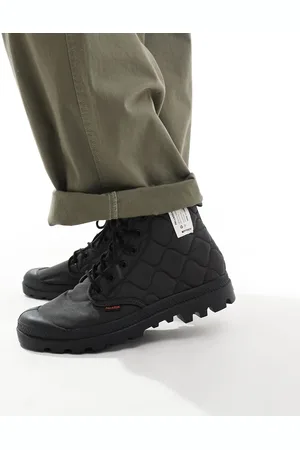 Palladium Pampa Re-quiltet - Sorte støvler