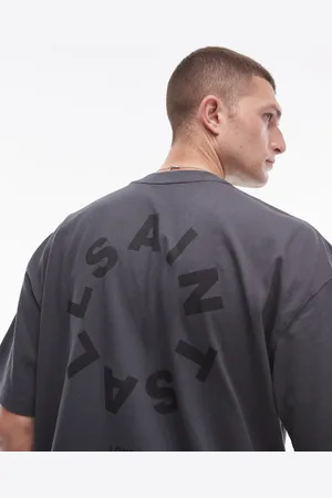AllSaints Tierra - Marineblå oversized T-shirt