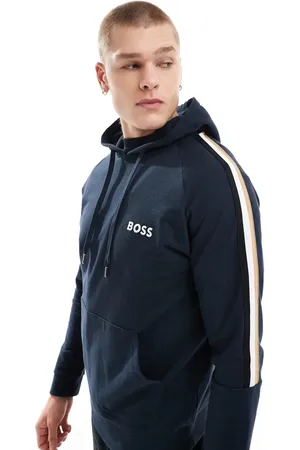 HUGO BOSS Pullover-hættetrøje med logo