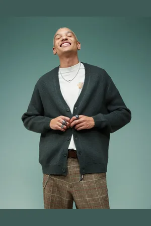 ASOS Oversized cardigan i børstet strik