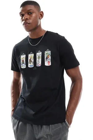 Paul Smith T-shirt med spraydåseprint