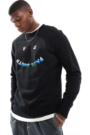 Paul Smith Sweatshirt med smilende logo