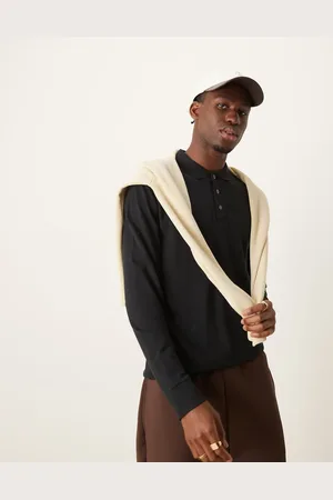 Abercrombie & Fitch Modern Classic - poloskjorte med lange ærmer og ikonlogo