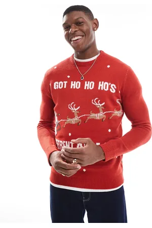 Only & Sons Rød julesweater
