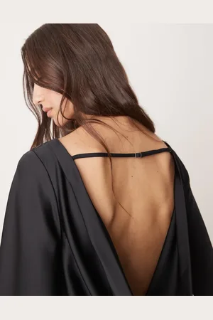 Abercrombie & Fitch Overdel med lange ærmer i satin