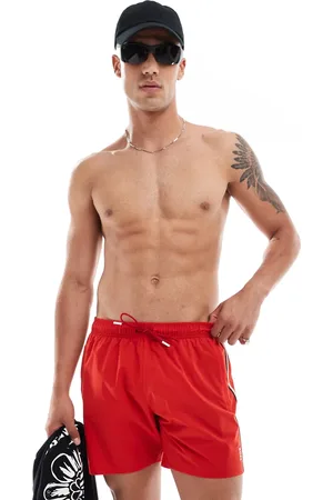 HUGO BOSS BOSS Swimwear - Iconic - Røde badeshorts