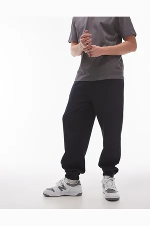Topman Forvaskede marineblå og oversized joggingbukser