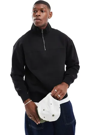 Pull&Bear Sweatshirt med lynlås