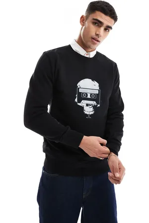 Paul Smith Sweatshirt med kranieprint