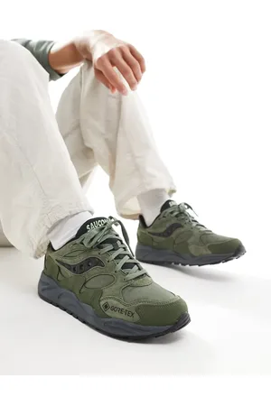 Saucony Originals - Grid Shadow 2 - Grønne/sorte sneakers