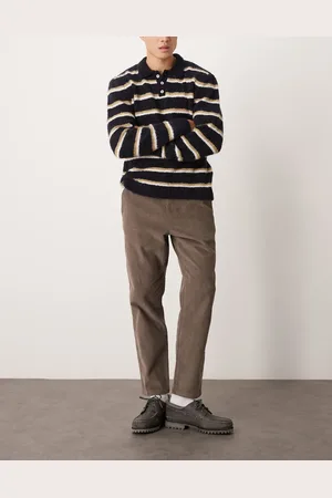 New Look Mellembrune fløjlsbukser