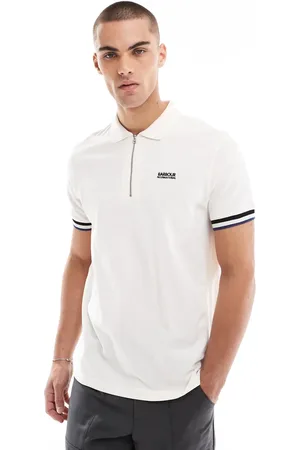 Barbour Buxton - Hvid poloskjorte