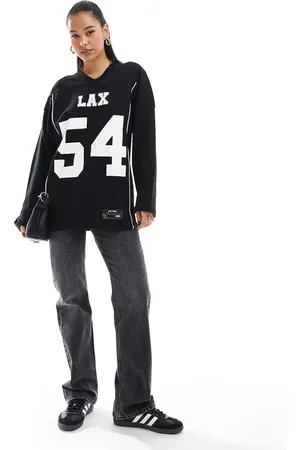 Stradivarius Sweatshirt med sportsgrafik