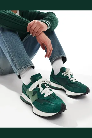 New Balance — Mørkegrønne 327 sneakers