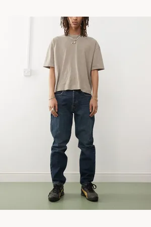 Dr Denim Rush - Mørkeblå jeans i regular fit