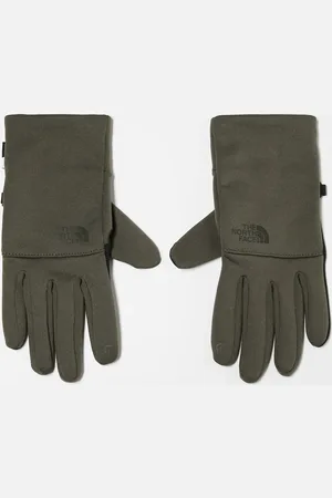 The North Face Etip - Grønne handsker med logo