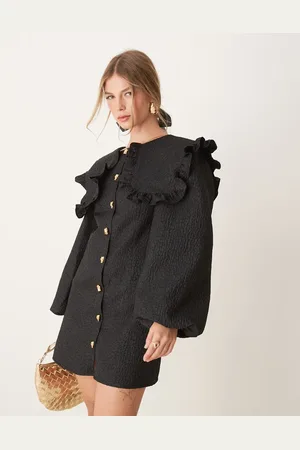 Ghospell Minikjole med oversized krave