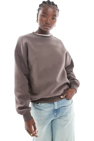 Cotton On Cotton On - Classic - Gråbrun sweatshirt med rund hals