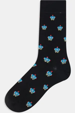 Paul Smith Paul Smith - Sorte sokker med robotter