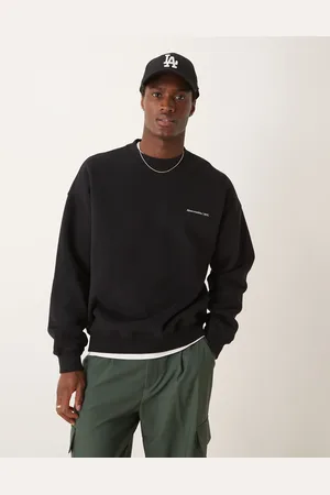 Abercrombie & Fitch Timeless - sweatshirt med rund hals og logo