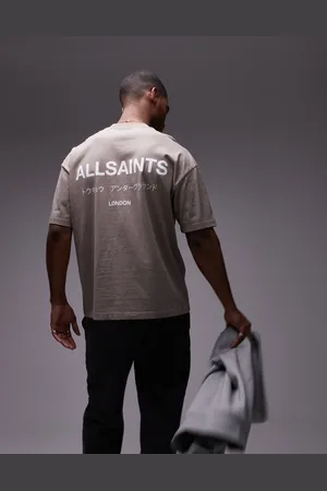 AllSaints Underground - Brun oversized T-shirt