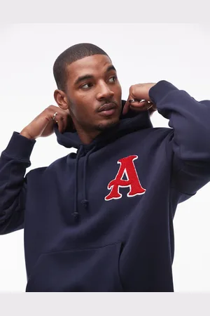 Topman Oversized hættetrøje med chenille-broderi