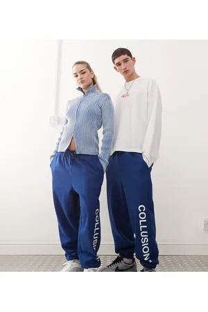COLLUSION Unisex - joggingbukser med logo