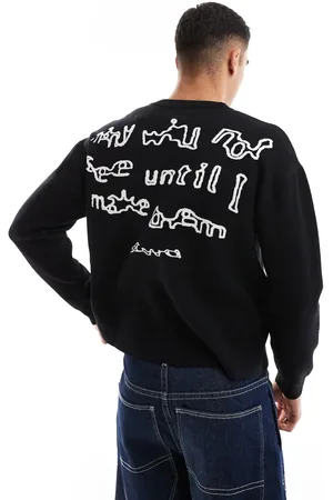 Pull&Bear STWD - trøje med grafisk print