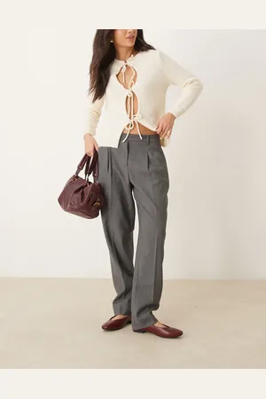 Abercrombie & Fitch Tapered bukser med høj talje