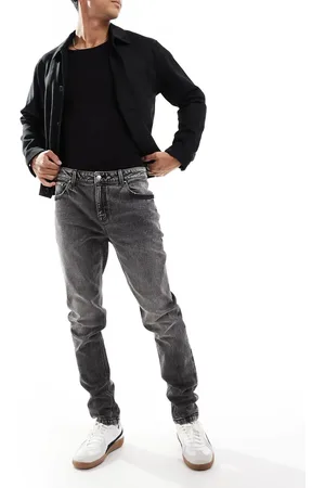 ASOS – gråvaskede skinny-jeans