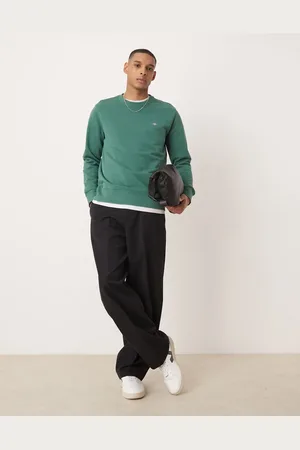 GANT Grøn sweatshirt med våbenskjoldslogo