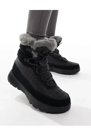 Columbia Slopeside Peak Luxe - Sorte og grafitgrå snestøvler