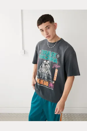 Deus Ex Machina Forvasket T-shirt med "Takoyaki"-grafik