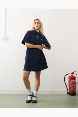 Reclaimed Minikjole i jernbanefløjl