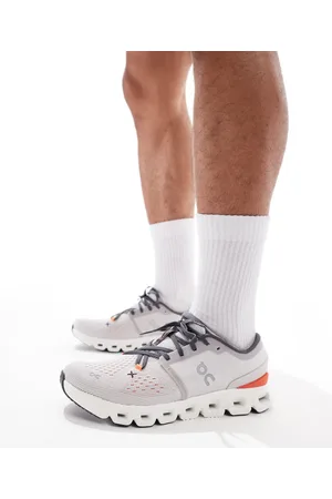 On Running ON - Cloud X 4 - Grå og røde træningssneakers