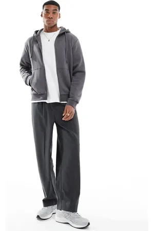 JACK & JONES Oversized hættetrøje med lynlås