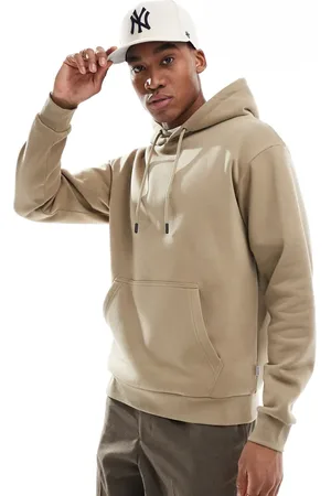 JACK & JONES Oversized hættetrøje i beige-Neutral