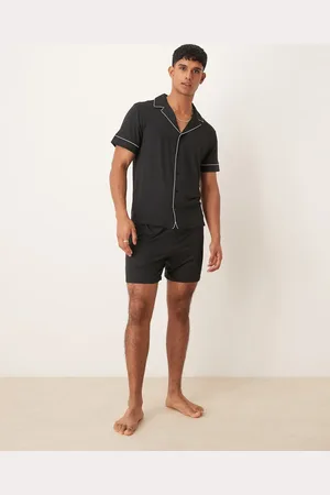 Urban Threads Sæt med kortærmet T-shirt og shorts i polyester