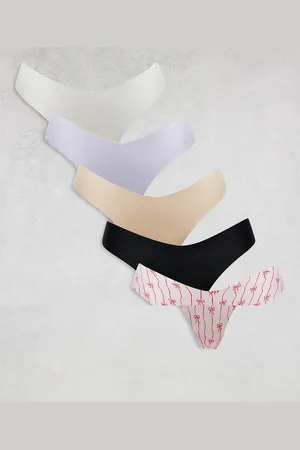Cotton On Cotton On - Pakke med 5 par usynlige trusser med g-streng-design