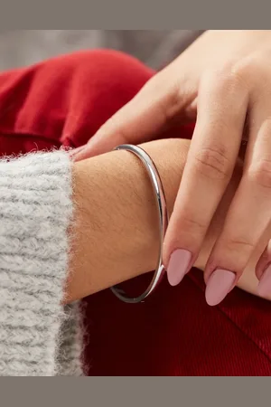 Accessorize Z - Forsølvet armring i rustfrit stål