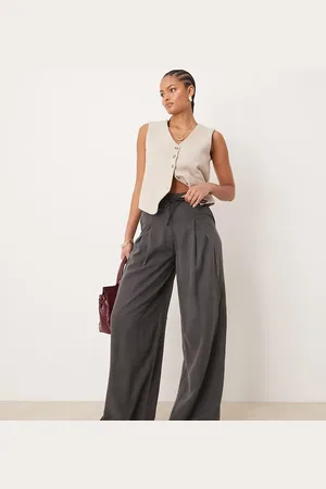 ASOS Tall - bukser med vide ben og bindebånd