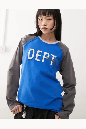 COLLUSION Raglan-t-shirt med lange ærmer og applikation i retrostil