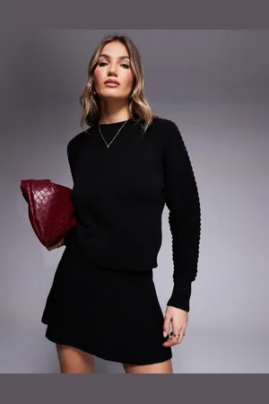 Missyempire Missy Empire - strikket trøje med høj hals - Del af sæt
