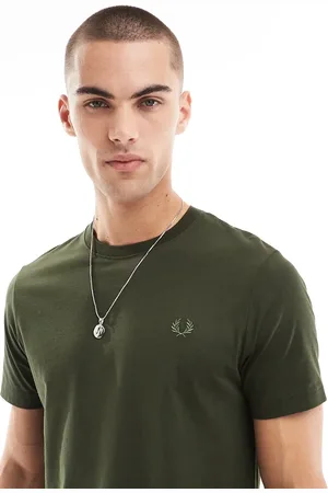 Fred Perry Kakigrøn T-shirt