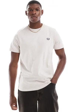 Fred Perry Havrefarvet T-shirt