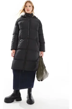 French Connection Longline-dynefrakke med hætte