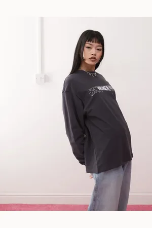 COLLUSION Langærmet og T-shirt med grafisk print