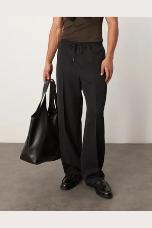 ASOS Elegante pull-on-bukser med vide ben i